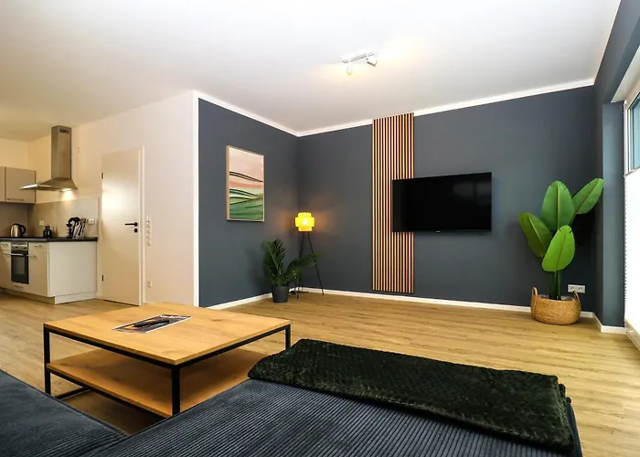 Lightplace - Moderne Apartments In Braunschweig - Balkon - Netflix - Am Kanal
